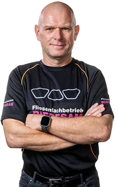 Guido Riebesam, Inhaber und Fliesenlegemeister