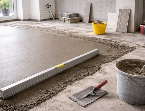 Estricharbeiten – die Grundlage für perfekte Fliesenbeläge